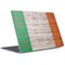 Ireland Flag Dark Wood Surface Laptop 3 13.5in Skin